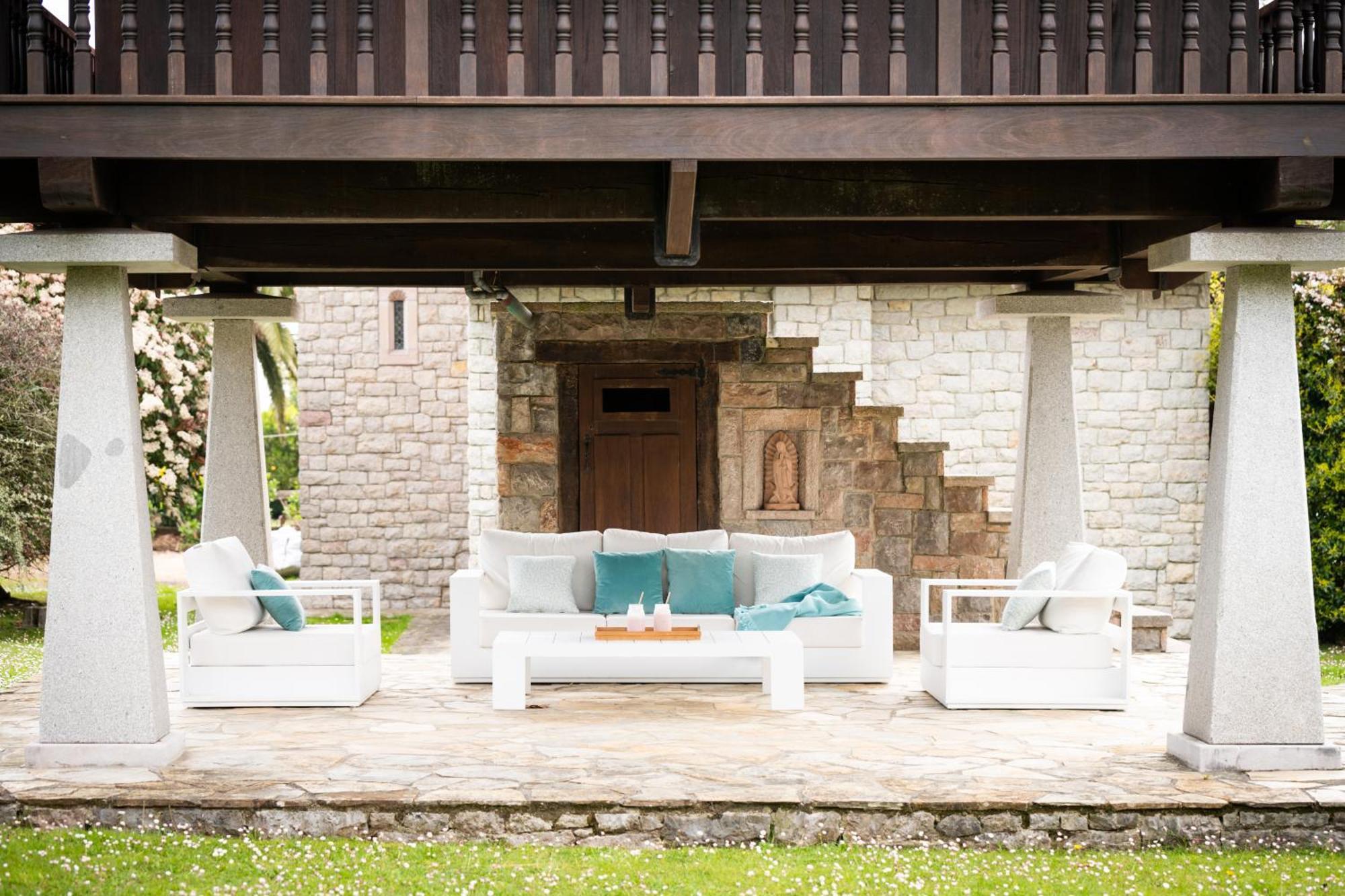 Casa En La Costa Con Wifi Jardin Y Barbacoa Guest House ยาเนส ภายนอก รูปภาพ